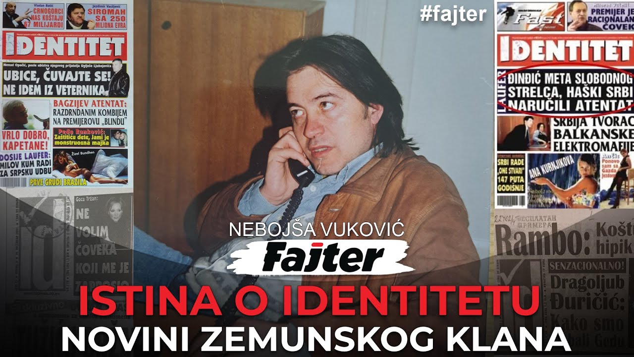 ISTINA O IDENTITETU -  NOVINI POD KONTROLOM ZEMUNSKOG KLANA: NEBOJŠA VUKOVIĆ