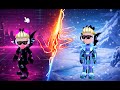 NEON BUNNY ARMOR Vs ICE ARMOR
