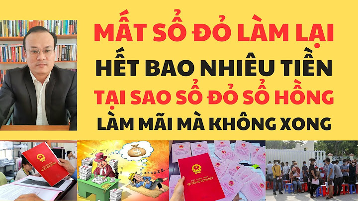 Mất sổ đỏ làm lại bao nhiêu tiền năm 2024