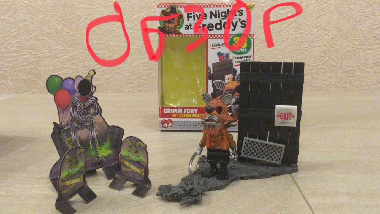 Corn maze Mcfarlane toys обзор