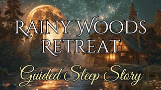 Journey to Serenity: ASMR Sleep Story in a Rainy Cabin