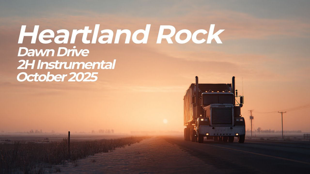 Trucker Music Playlist | Heartland Rock Focus BGM #1.2025 Drive