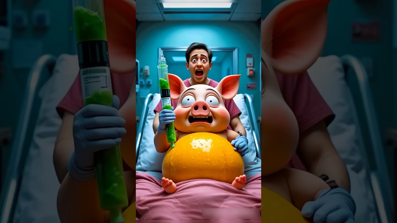 ❤️Evolution of Baby: Dr Piggy Pregnant Woman in hospital 🥰LxbeautyAi ✅1 