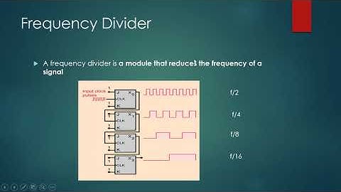Frequency Divider (Video 10)