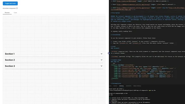 Accordion Next.js Component (Day 22/50)