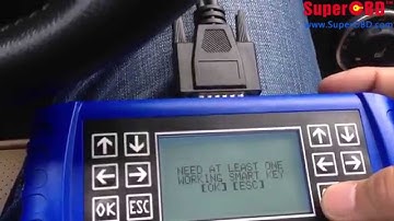 Land Rover Freelander II Key Programming by SKP900 Key Programmer