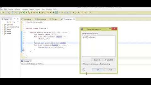 Solución al problema de Recorrer un arreglo al revés en java