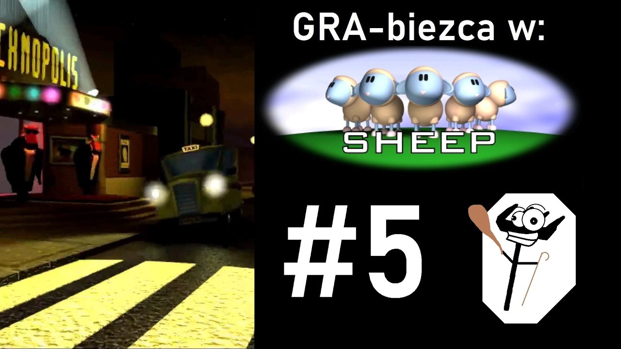 GRA-biezca w Sheep  #5 - Jaskiniowcy i dinozury