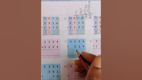 Class:3.  Subject: Mathematics.  Chapter no 2: Addition of 4-digit numbers.  Date:27/7/20