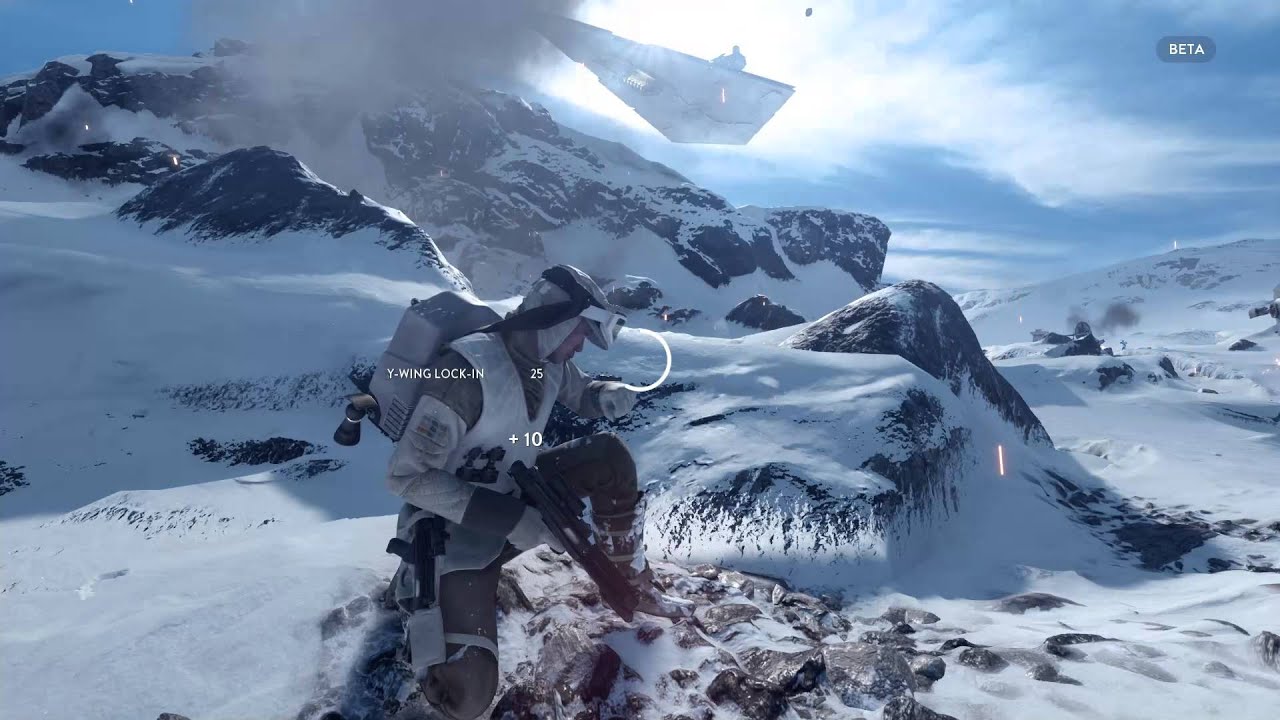 Star Wars Battlefront beta ULTRA settings 1080p GTX 970 Hoth map - YouTube