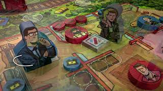 New trailer - The Glasgow Train Robbery board game screenshot 3
