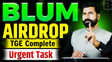 Blum Airdrop TGE Complete | Blum Urgent Task | Blum Coin Airdrop Update | Blum News | Albarizon