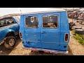 First Time Finding A Wrapped Classic. 1972 Ford Econoline Club Wagon Chateau Van Junkyard Find
