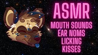 [Furry ASMR] Wild Dog Teases You Then Licks And Noms Your Ears [Mouth Sounds, Licking, Ear Noms]