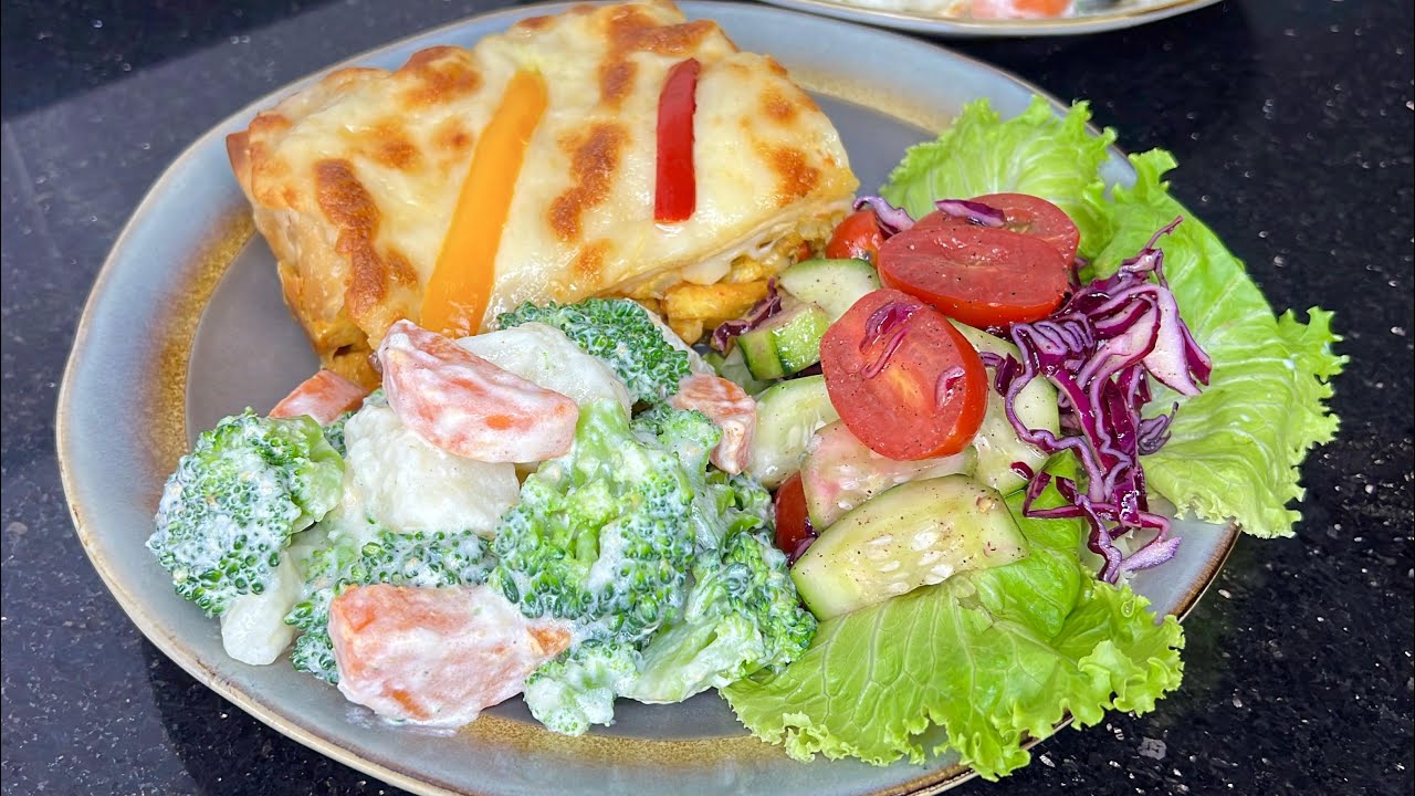 وجبة غداء لذيذة و متنوعة ساهلة ماهلة ضروري تجربوها