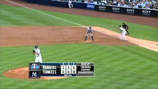 2012/08/13 Phelps picks off Kinsler