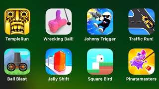 Temple Run, Wrecking Ball, Jhonny Trigger, Traffic Run, Ball Blast, Jelly Shift, Square Bird screenshot 4
