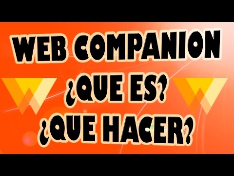 Web Companion ¿Que es? y ¿Que Hacer con el?