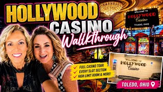 Hollywood Casino Toledo Walkthrough Complete Casino Tour