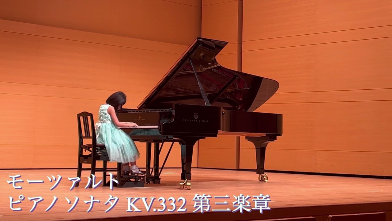 本選】Mozart : Piano Sonata No.12 in F Major, K.332 Ⅲ
