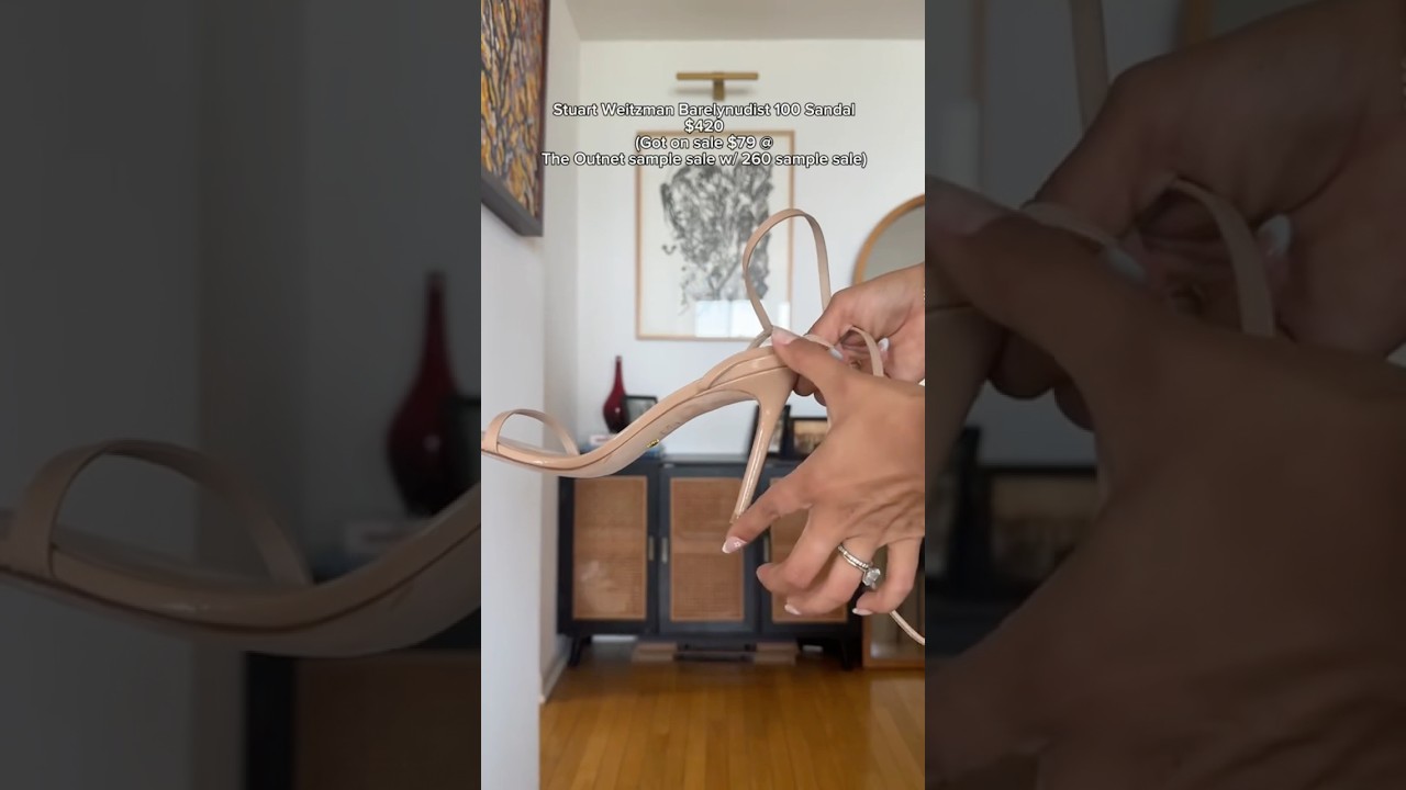 How many blocks can I walk in these Stuart Weitzman Heels ✨ 