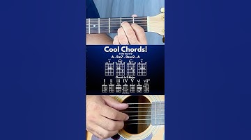 Try this simple and cool sounding chord progression! Grab your guitar and play along!