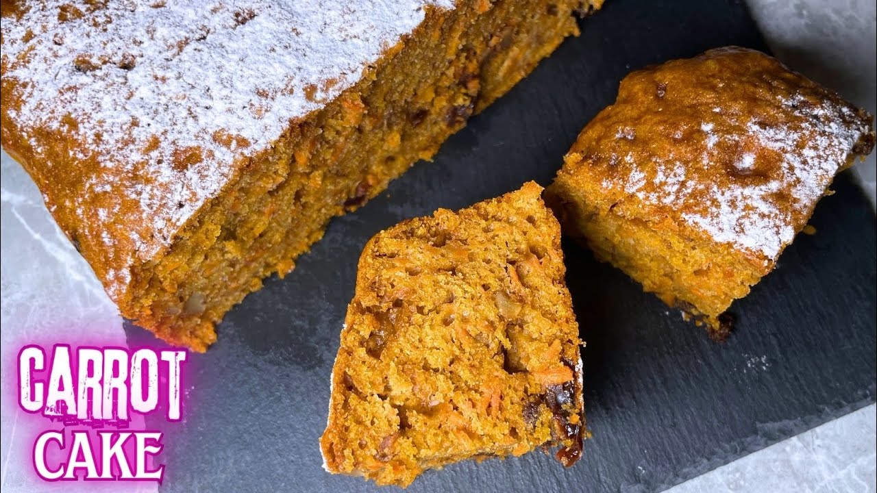 Лучший пряный морковный пирог | С орехами и изюмом | Влажный и пряный вкус, невероятно вкусно
