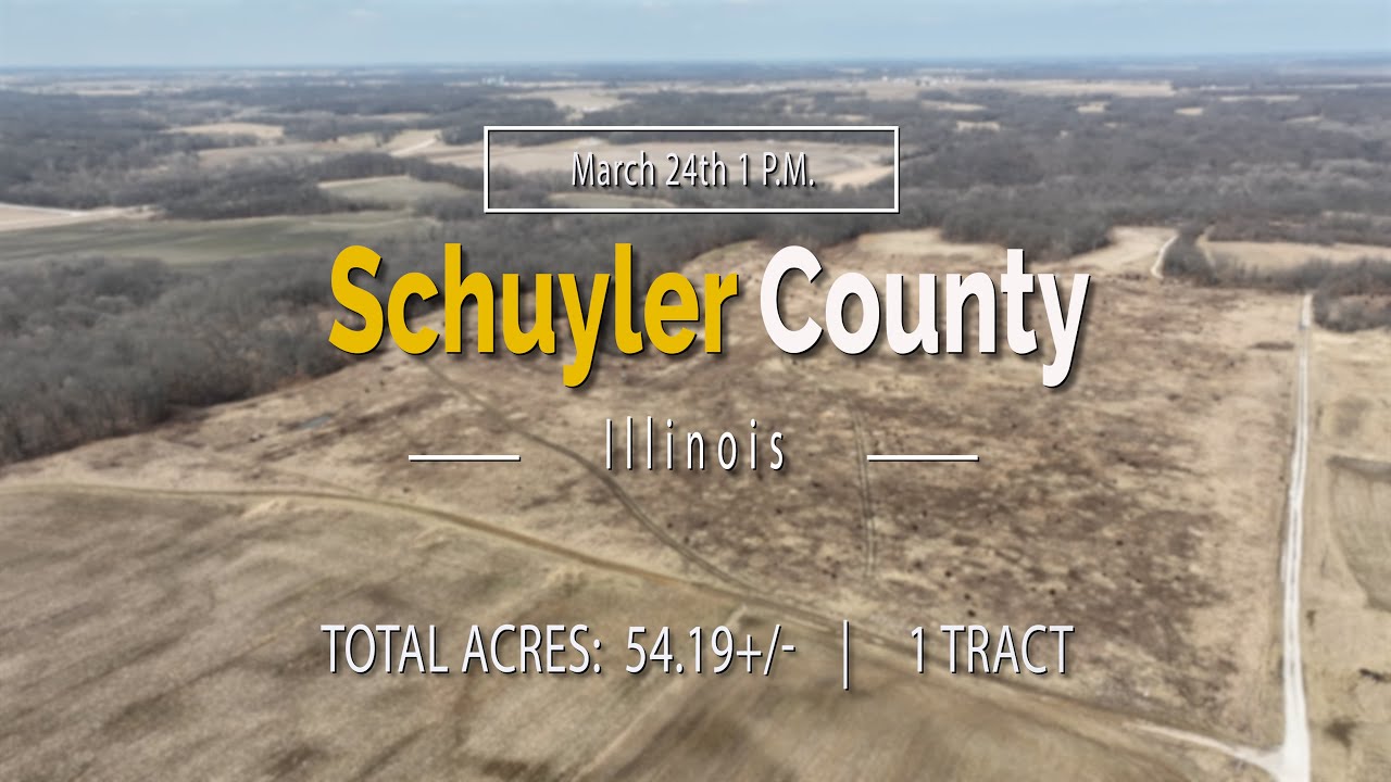 Keyes Aerial Tour Schuyler County, Illinois YouTube