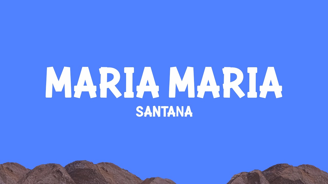 Santana, The Product G&B - Maria Maria [Sped Up] (Lyrics) - YouTube