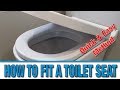 How to fit a new toilet seat | Tutorial | DIY Hacks