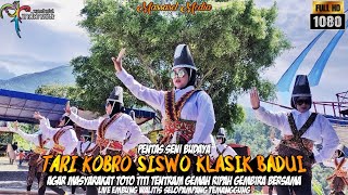 TARI KOBRO SISWO KLASIK JETIS SELOPAMPANG VERSI BADUI TERBARU 2021