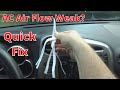 How to Change Cabin Air Filter In My Car (Toyota Corolla / Matrix) To Fix Weak Air Flow