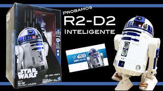 Como Funciona R2-D2 Inteligente DROIDE ASTROMECANICO Interactivo RC Star Wars R2D2 en Español