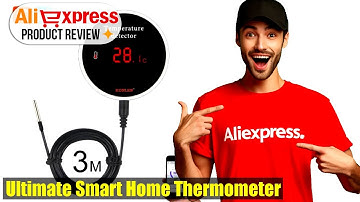 Must-Have Smart Home Device: KONLEN Tuya Wifi Temperature Sensor Review and Demo!