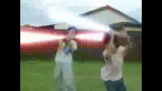 My first After Effects Project - Lightsaber Rotoscope