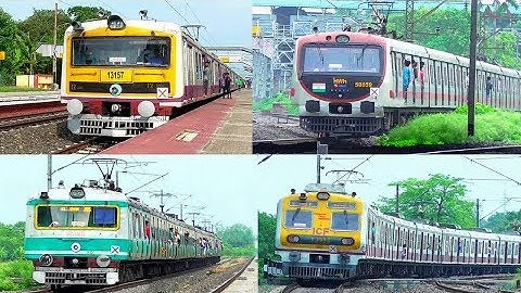 [7 in 1] Different Types Electric Multiple Unit Train | Upgradation of EMU Trains in Eastern Railway