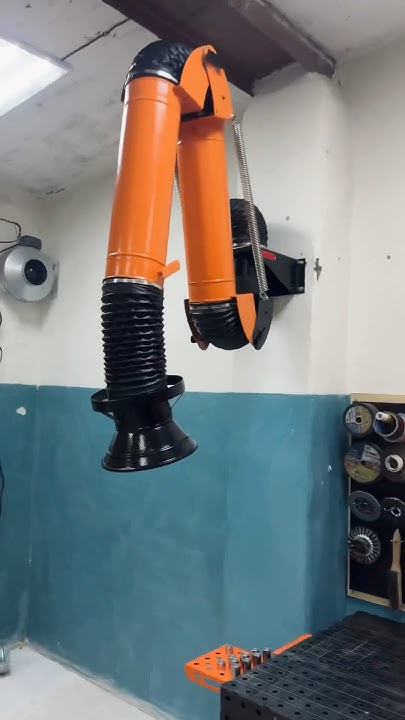 Вытяжной рукав для удаления сварочных газов - YouTube