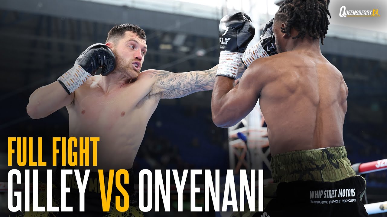 FULL FIGHT | Sam Gilley held to frustrating draw with Gideon Onyenani after 8 TOUGH rounds 😬