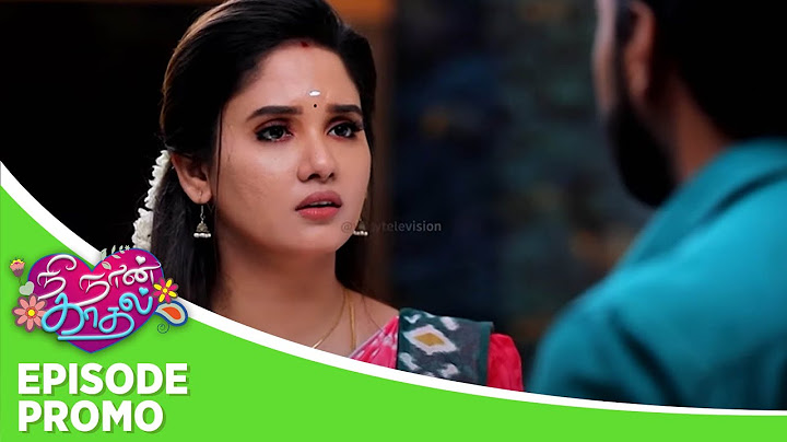 Nee Naan Kaadhal | Episode Promo | 11th March 2025