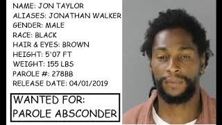 Pennsylvania's Most Wanted (Pennsylvania Parole Absconders- Philadelphia County- T's) PPA
