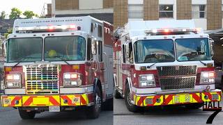 Vancouver Fire Rescue Services - Technical Rescue 9, & Engine 9 Responding Vancouver Fire Rescue Services - Technical Rescue 9, & Engine 9 Responding