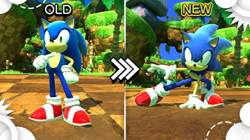 New & Expressive Animations in Sonic Generations