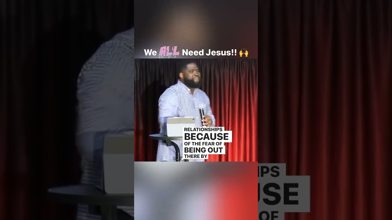 💯 We ALL need Jesus 🙌 