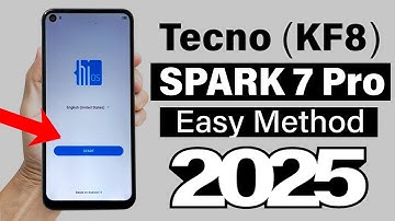 Tecno SPARK 7 Pro : Google Account Remove | Tecno KF8 FRP Bypass (without pc) 2025