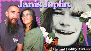 Janis Joplin - Me and Bobby McGee (REACTION) with my wife