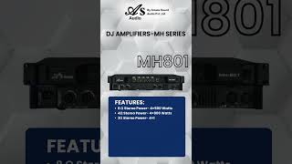 As  Mh801 Dj Amplifier