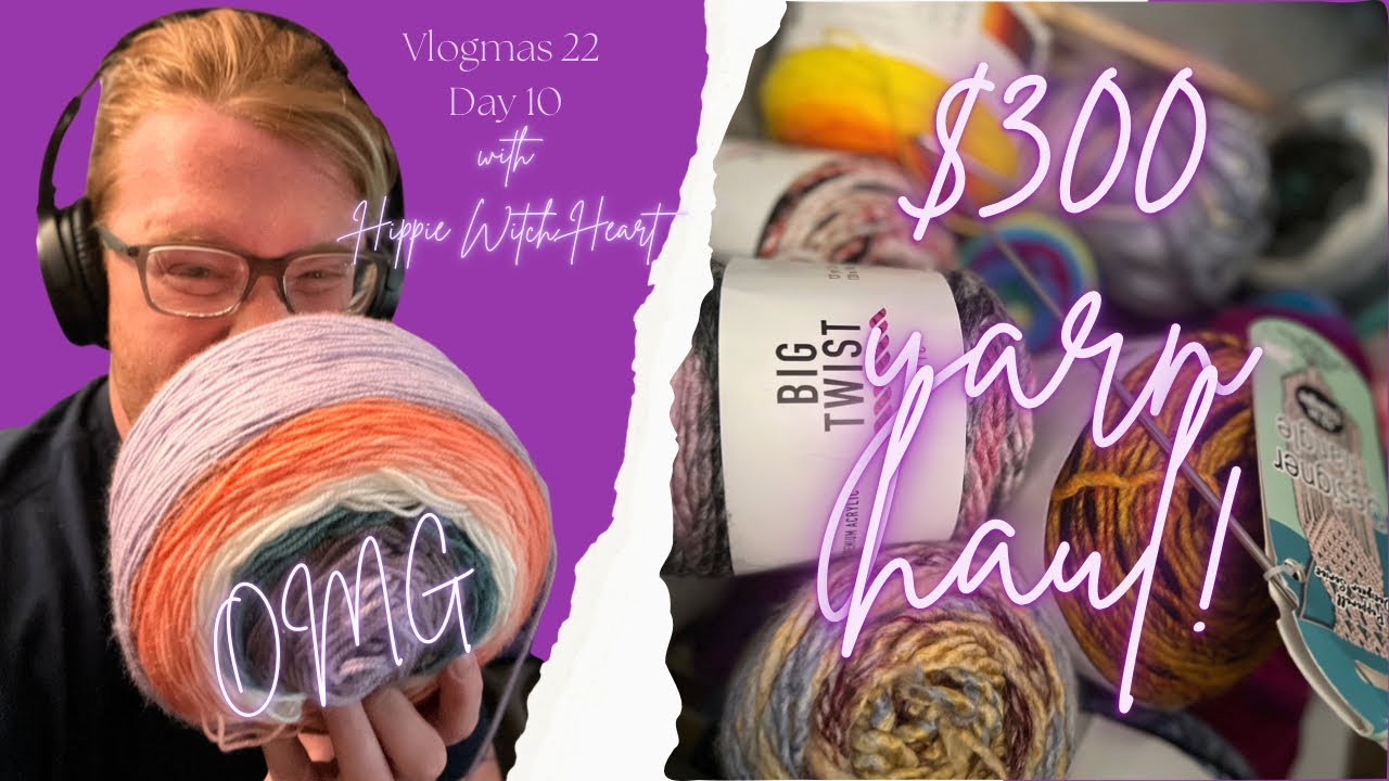 I just spent 300 on yarn 😅 Store Closing Yarn Haul Maker Problems