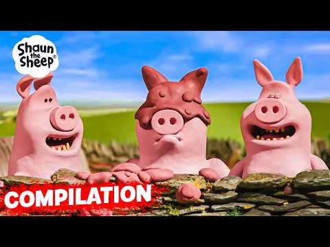 THE NAUGHTY PIGS ARE UP TO OINK-REDIBLE MISCHIEF! 🐷🐽 | Shaun the Sheep & Friends