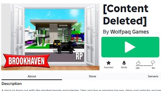 Brookhaven is GETTING DELETED… (New Owner)