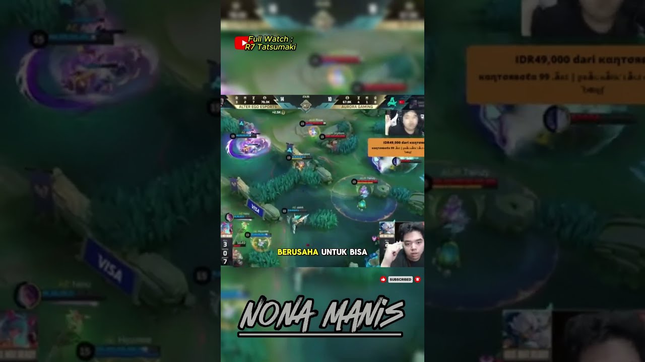 GAMEPLAY BARBAR DARI AE | AE VS AURORA 